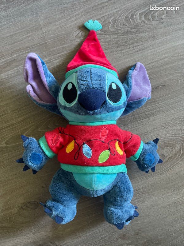 Peluche Stitch Pull Noel Peluche Stitch