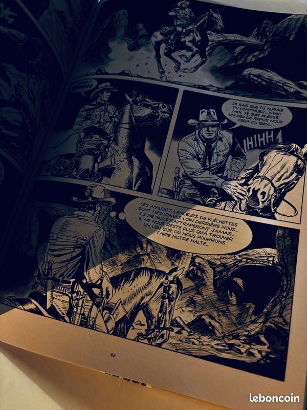 Une aventure de Tex la vallée de l’ombre black and white éditions BD fumetti EO Mauro (image 4)