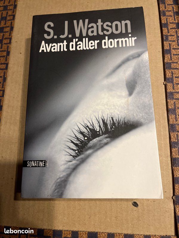 Livre S.J. Watson « Avant d’aller dormir » (image 1)