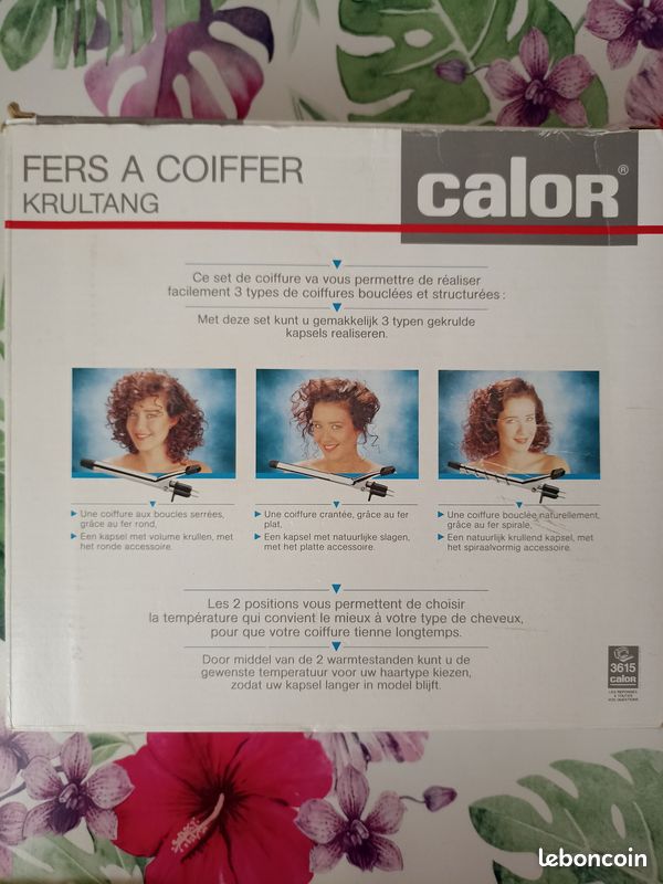 Fer à lisser ou à boucler les cheveux (image 2)