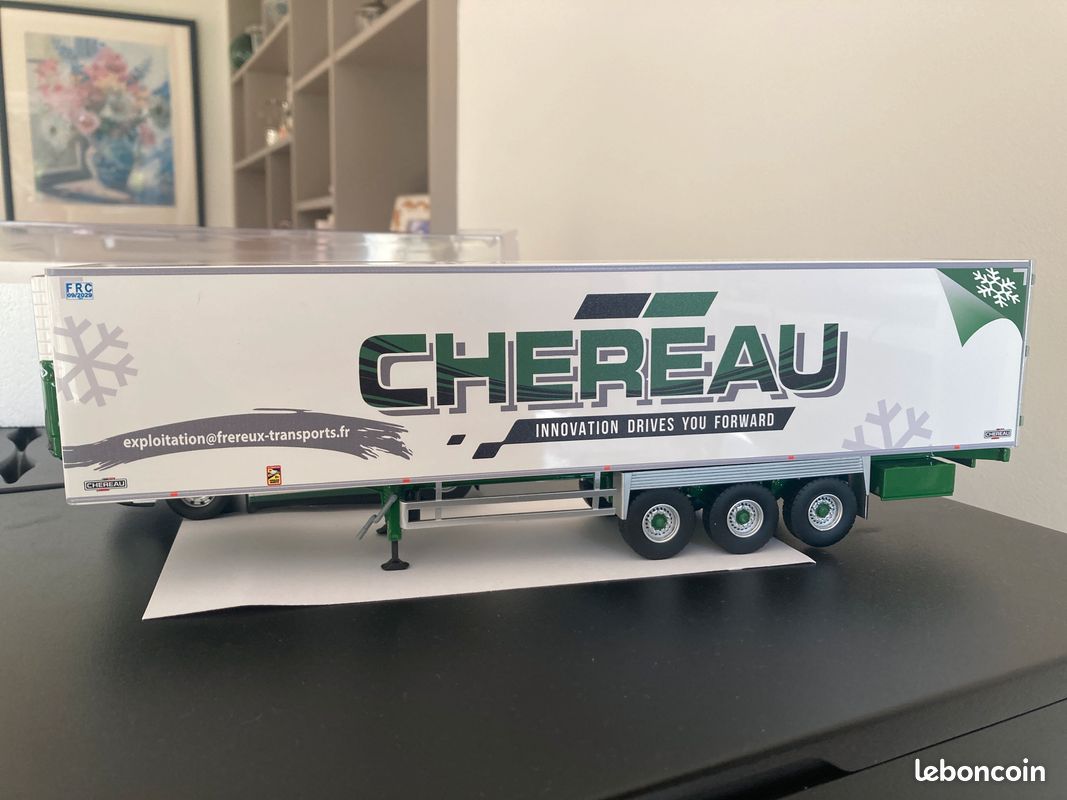 Eligor 1/43 DAF XF Euro 6 Space Frigo Chereau Brevet 115780 - Hors Commerce - France