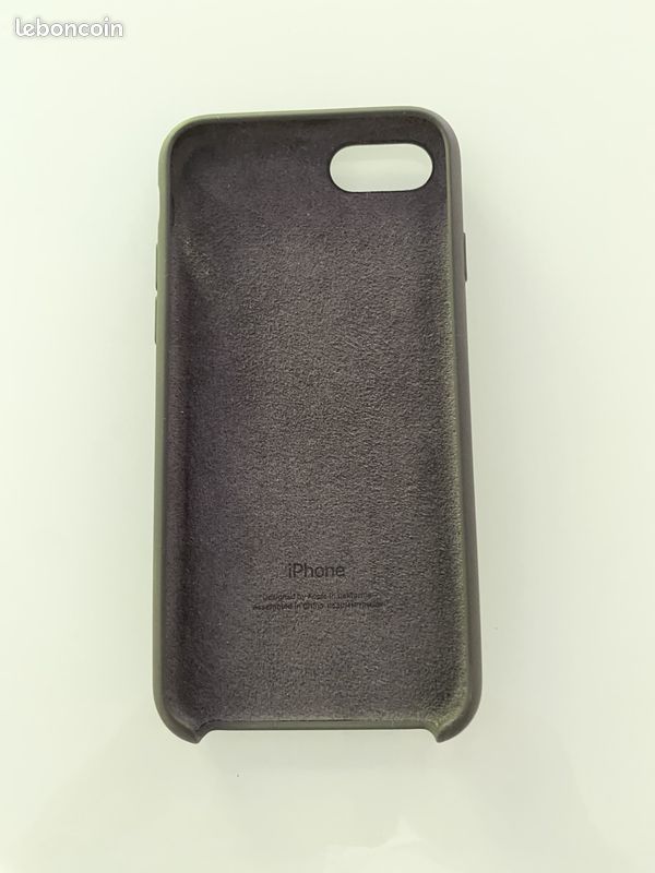 Apple coque en silicone pour iPhone SE noir (image 2)