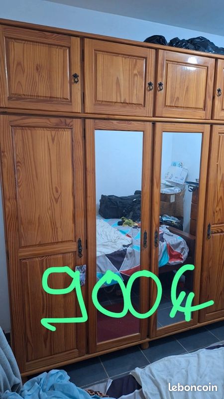 Je vends un ́lit, meuble, cocotte, armoir et autres (image 4)