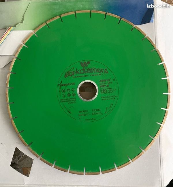 Disque Workdiamond diamant 450 alésage 60 (image 1)