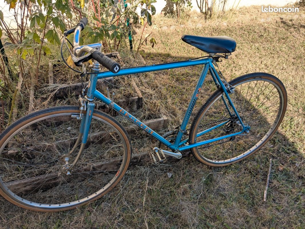 Vélo randonneuse Cyclotourisme Gentlemen vintage Peugeot PRN10 Taille 56 - Vélos