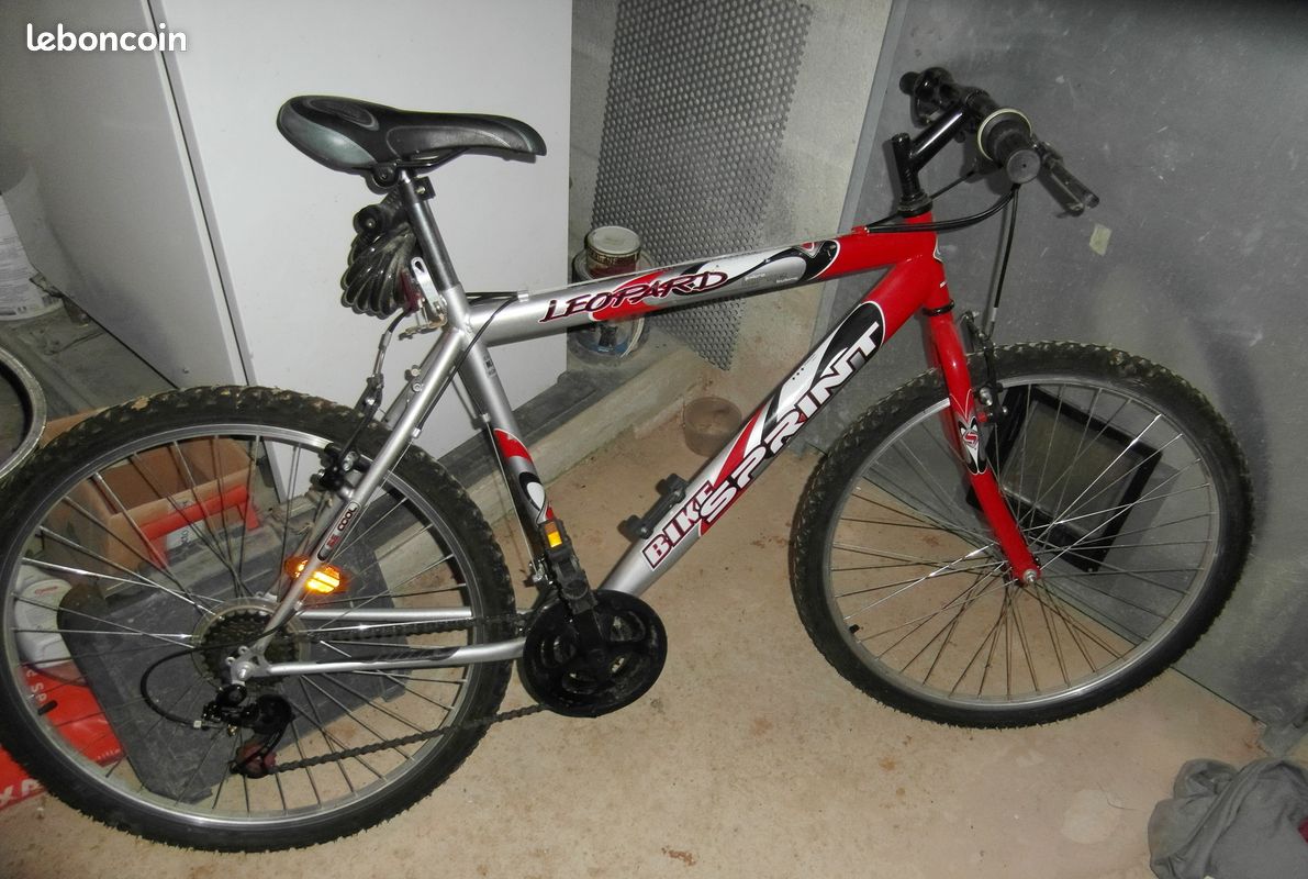 Vélo VTT Léopard Bike Sprint 26 pouces Vélos
