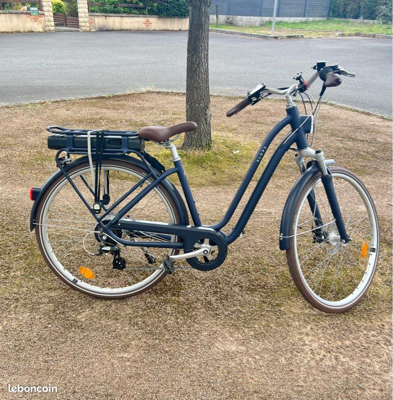 Velo Elops Cycliste Decathlon Femme Vélo électrique Femme Elops