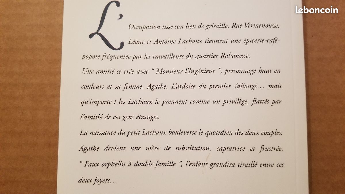 Livre - les rosiers de la rue vermenouze - Jean-Paul Demure (image 3)