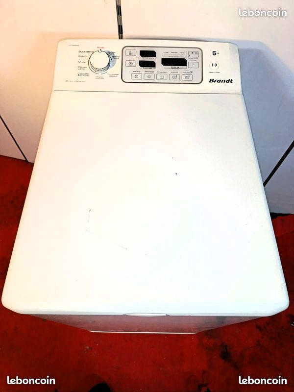Machine à laver à laver séchante Top BRANDT - 6kg A++ (image 1)
