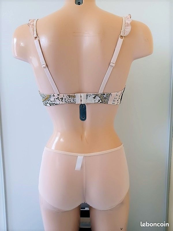 Ensemble lingerie Aimée L beige plusieurs tailles (image 5)