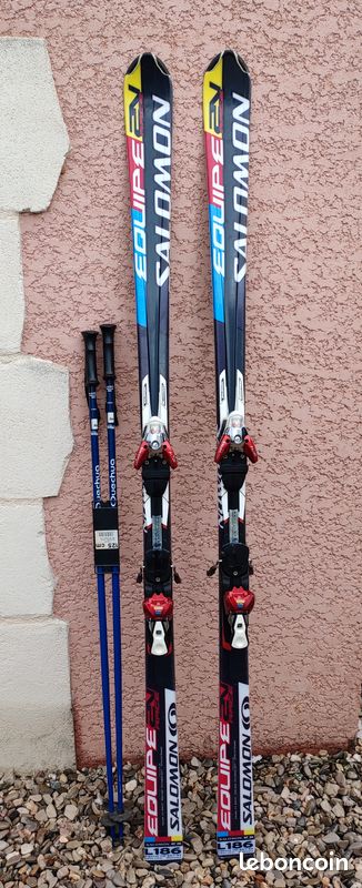 salomon 2v race skis Skis SALOMON Equipe 2V Race L186