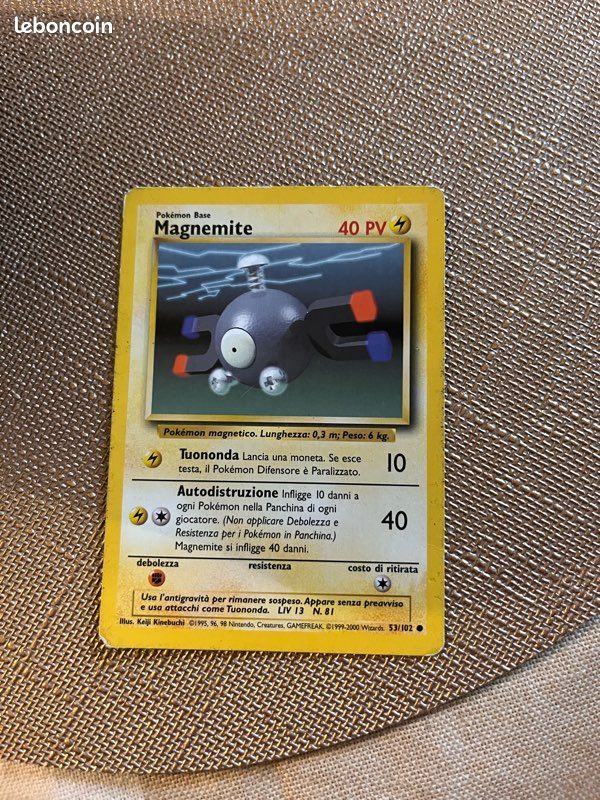 Magnemite 53/102 1995 - Collection