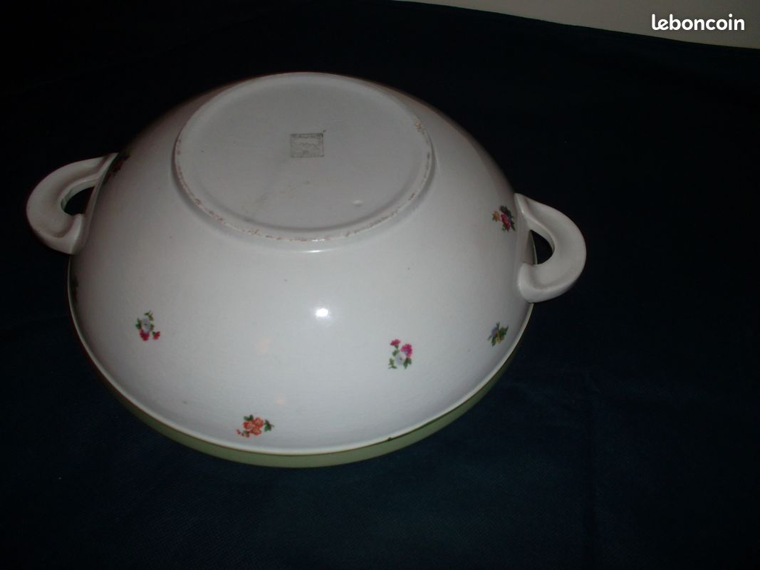 Ancien saladier en porcelaine de salins (image 2)