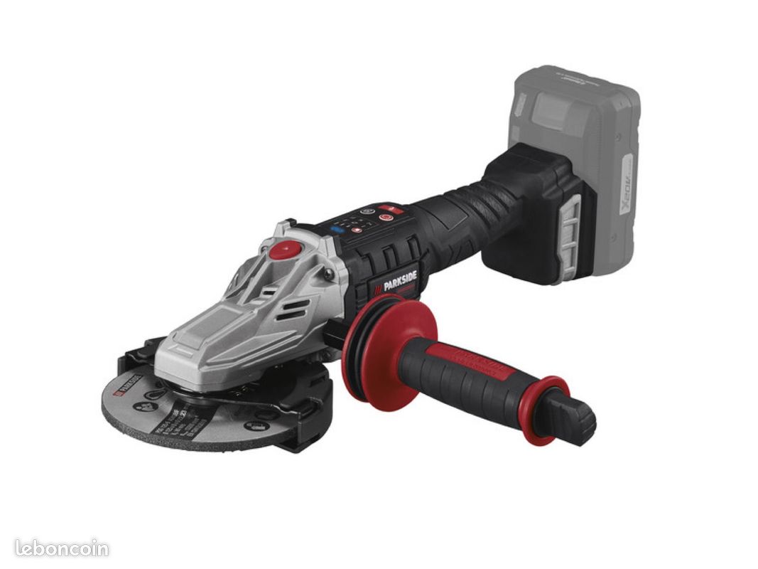 Definitive REVIEW Battery-powered Parkside angle grinder with BOSCH DISKS.  PWSA 20-Li B2. 