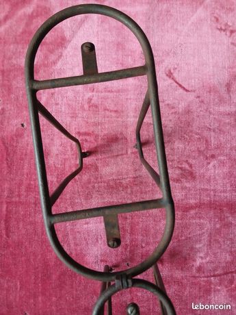 Paire de porte bagage vélo ancien randonneur PB5 - Équipements vélos