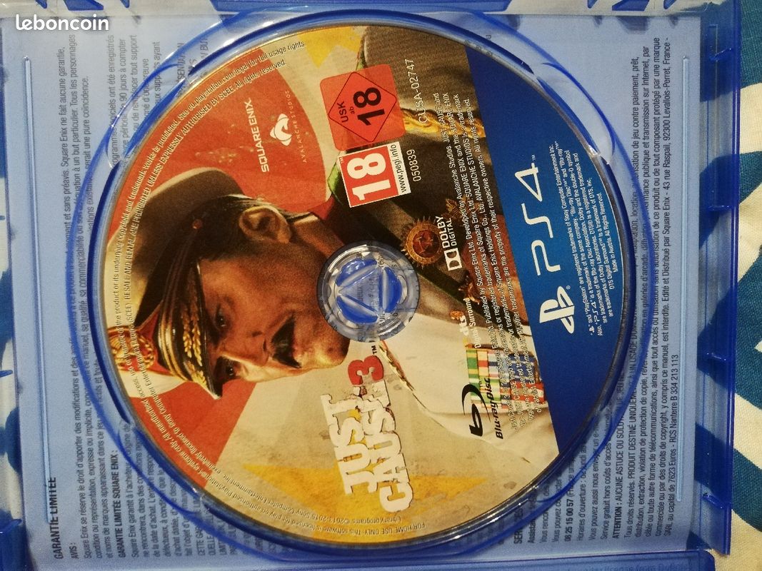 Jeu Just Cause 3 PlayStation 4 (image 1)