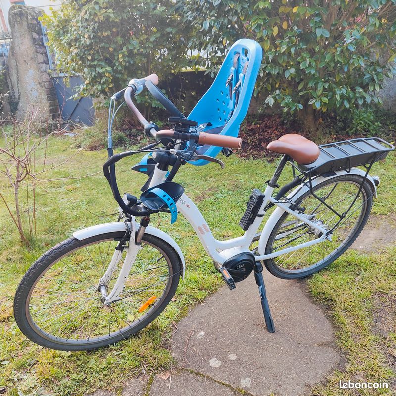 Siège Vélo Enfant Yepp 2 Support Arrière - Bleu Alaska, Modèle 2776J, Neuf