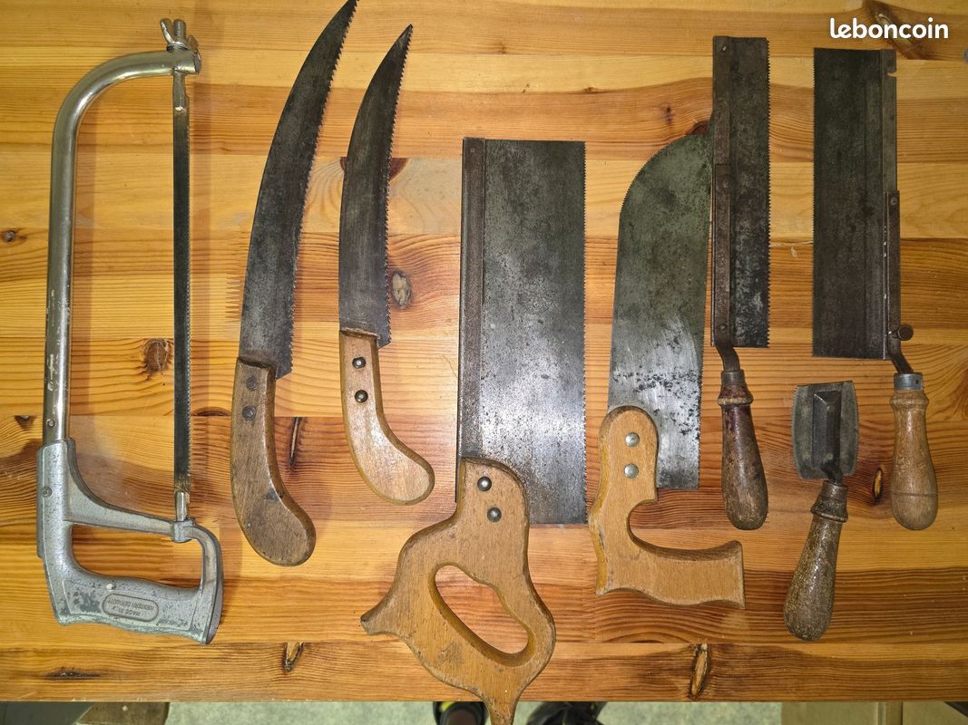 Lot de scies à bois et métal (image 1)