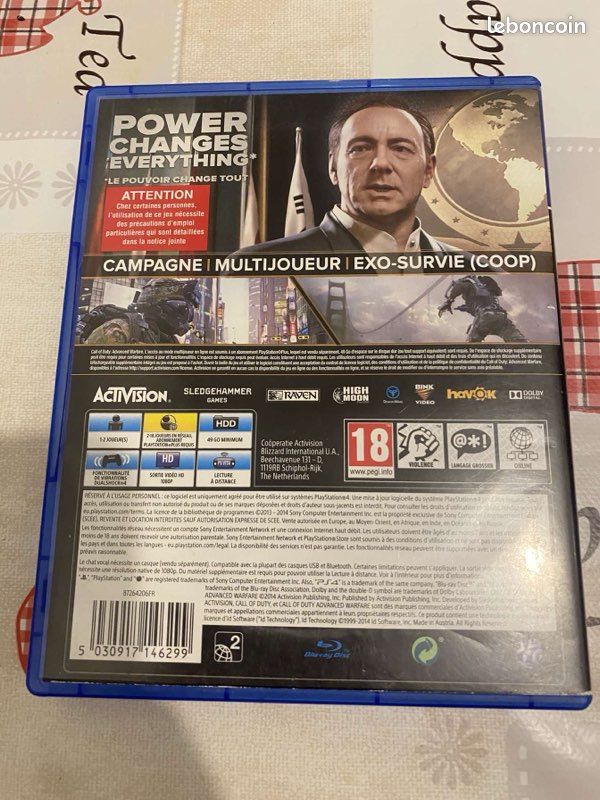 CALL DUTY ADIANCED WARFARE ( ps4 ) (image 3)