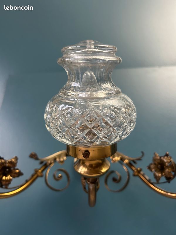 1 Applique Art Nouveau - Verres diamant intacts (image 8)