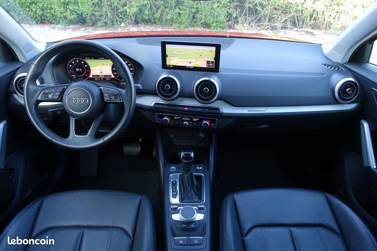 Q2 35 Tfsi 150ch S-Tronic Virtual cockpit/Cuir chauffants/Toit ouvrant/Gps Europe/Caméra/Accès confort/Carplay/Hayon électrique/LED/Régulateur/1*Main/Garantie 12 mois (image 12)
