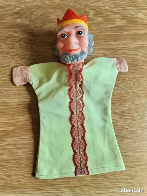 Lot Ancien De Marionnettes Vintage – Jouet De Collection