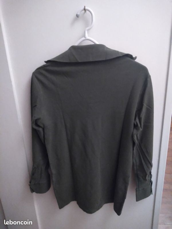 Chemise F1 kaki (image 2)