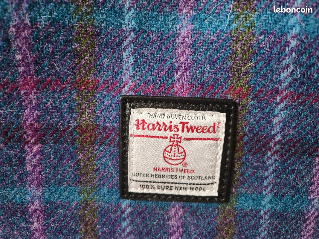 HARRIS TWEED tissu petit sac à bandoulière / sac