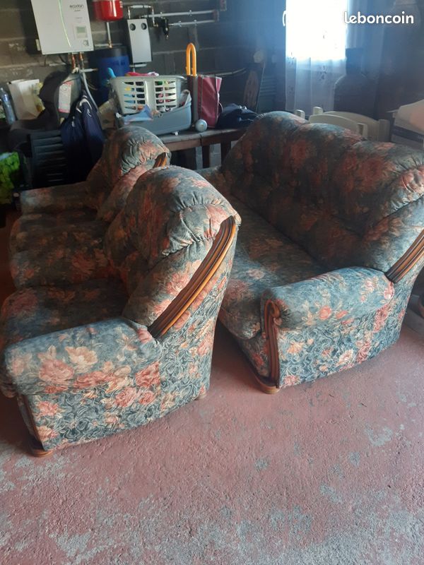 Ensemble canapé +2 fauteuils (image 2)
