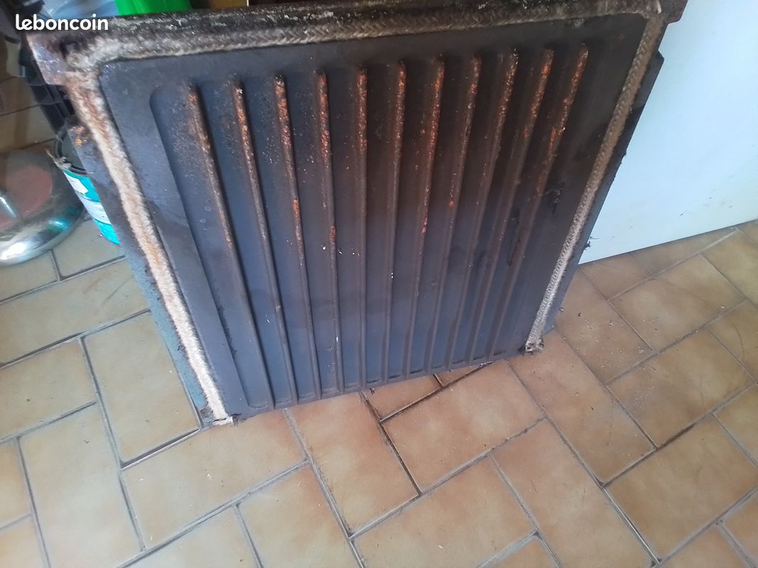 Plaque de cheminée en fonte.Pour cheminée insert ou barbecue (image 6)