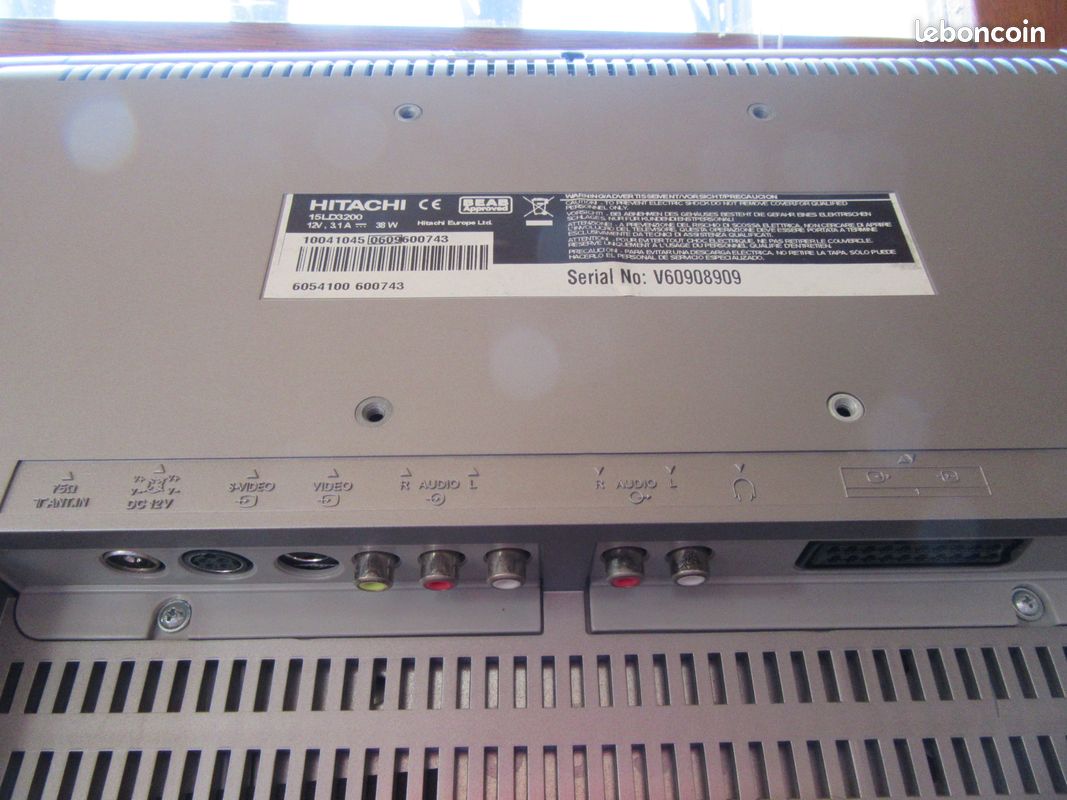 TV Diagonale : 38 cm (15") (image 2)