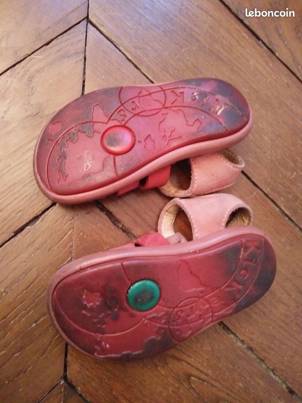 Sandales rose kickers T21 (image 3)