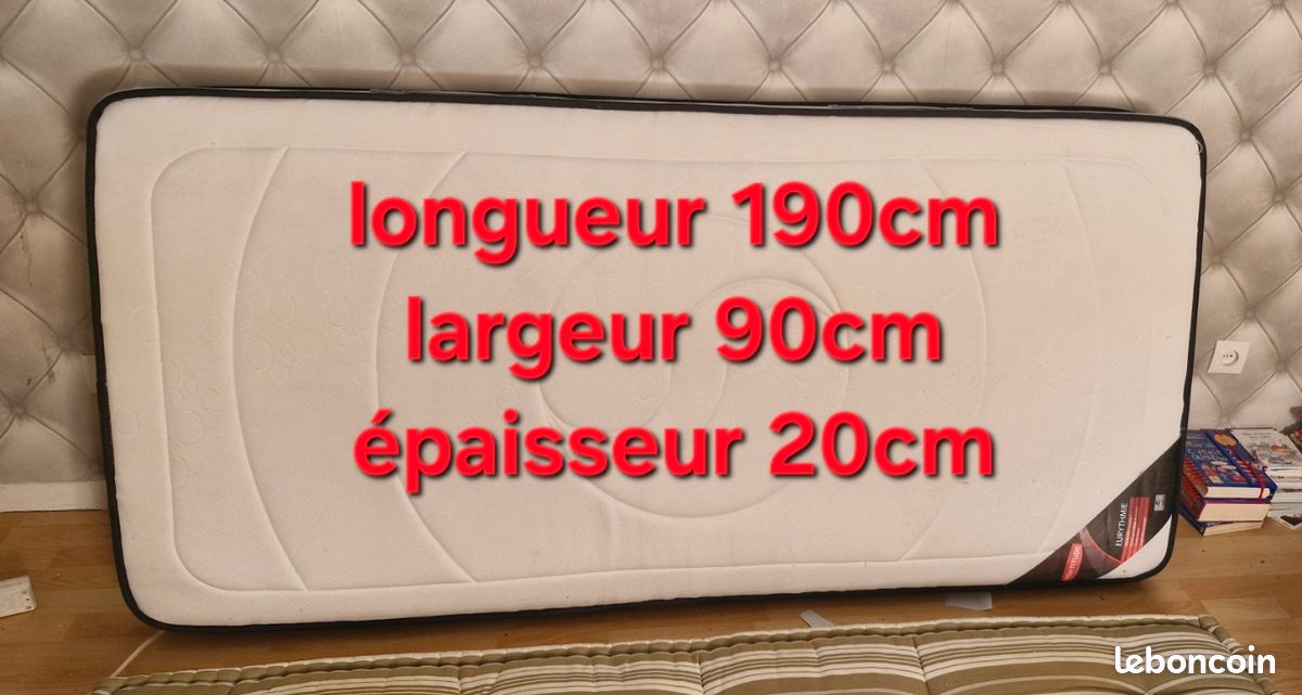 Matelas, sommiers diverses tailles (image 3)
