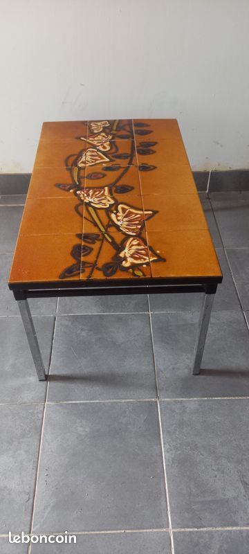 Vends table basse attribué à Adri des années 70 (image 2)