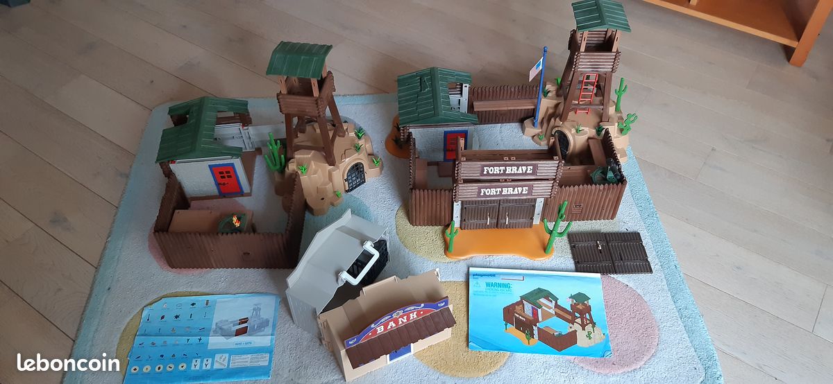 Playmobil Fort Brave Western 5245 Jeux Jouets