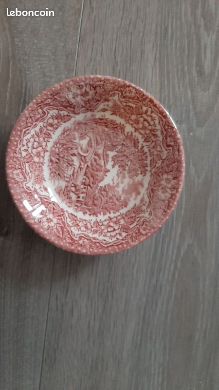 Lot de 6 Soucoupes en porcelaine Anglaise (image 1)