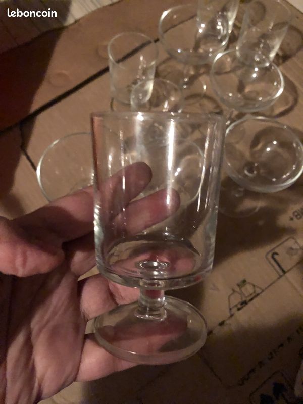 Lot 10 verres (image 2)