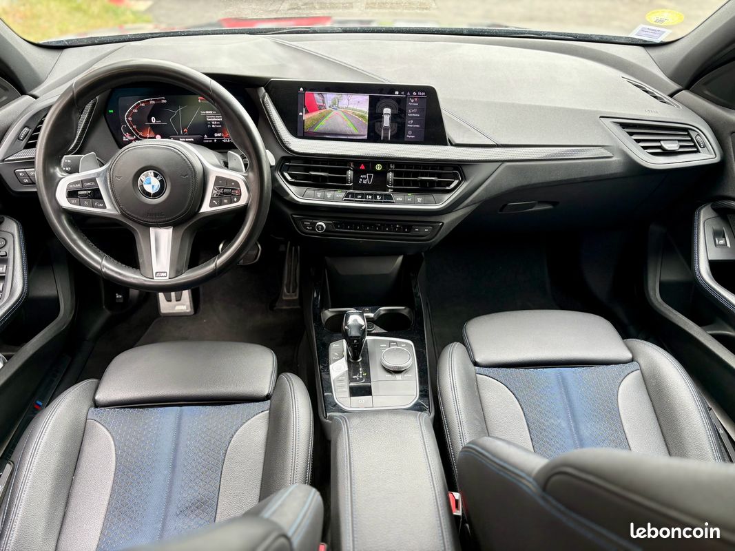 BMW Série 1 III (F40) 118d 2.0 L 150ch M Sport Steptronic 8 – Sièges Chauffant Cuir Caméra - Suivie et Garantie 12 mois - A partir de 404e/mois (image 10)