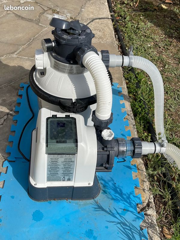 Pompe Piscine Intex SX 1500 , filtration 4m3/heure Sport & Plein air