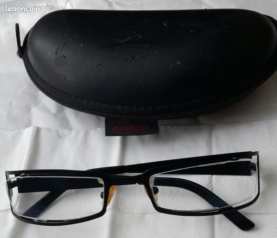 Monture lunettes "CARRERA" avec son boîtier rigide (image 3)