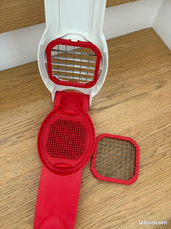 Tupperware coupe frites légumes 2 grilles (image 4)