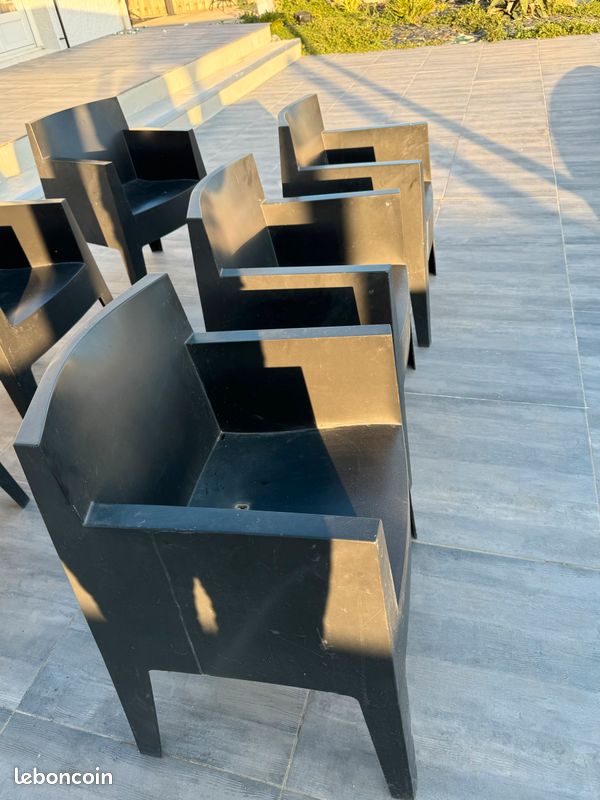 6 fauteuils starck TOY (image 2)