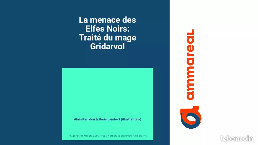La menace des Elfes Noirs: Traité du mage Gridarvol - Alain Kerlidou et Boris Lambert (illustrat... (image 1)