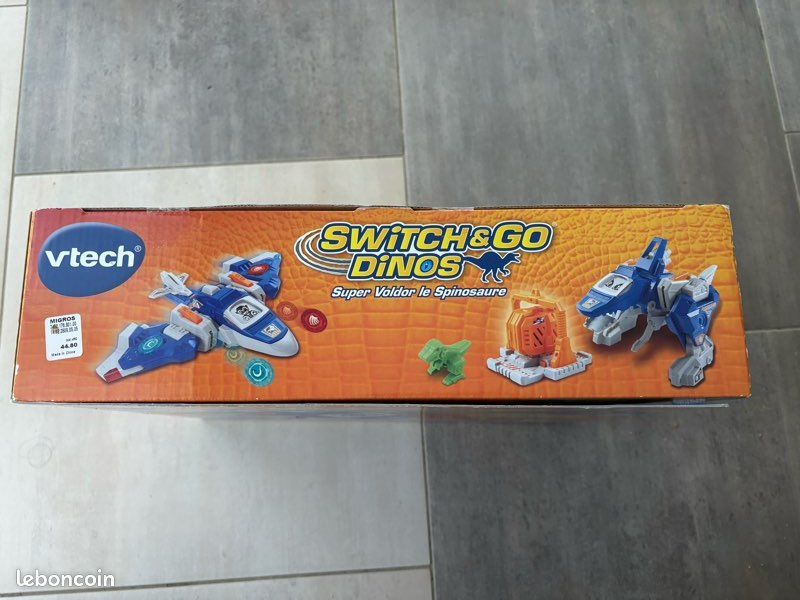 VTech - Switch & Go Dinos Fire, Dinosaure Sonore Furex, Le Super T-Rex