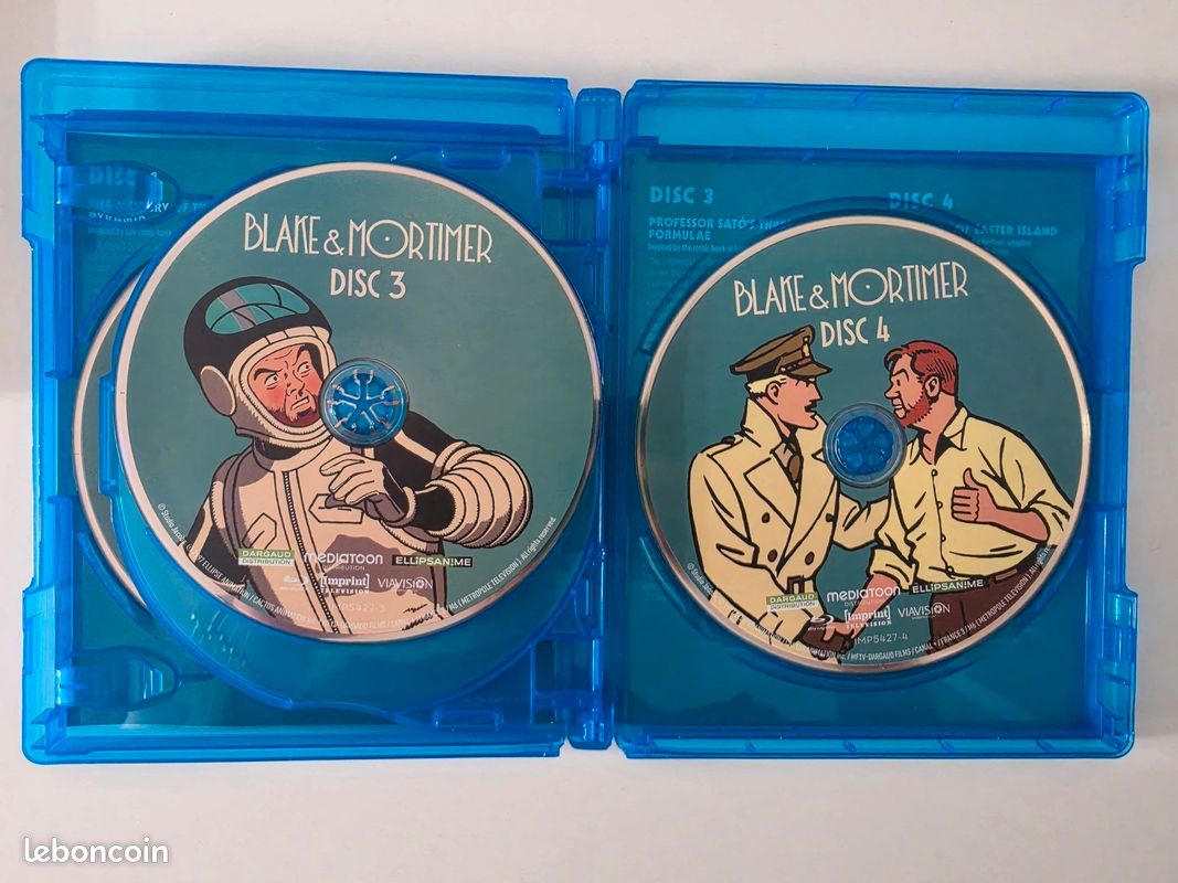 Blake et Mortimer - Coffret Blu-ray remasterisé TL 1500 ex- Jacobs import (image 7)