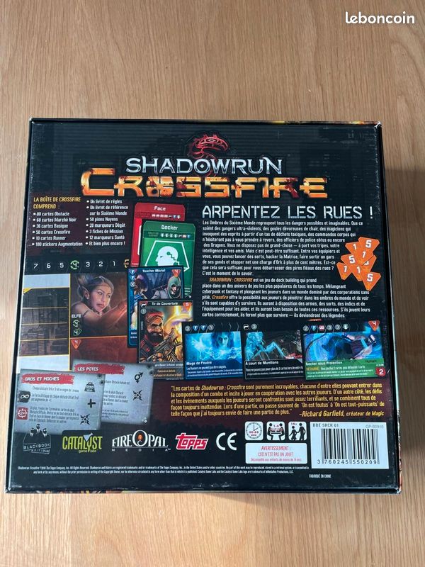 Jeu de société Shadowrun Crossfire (image 4)