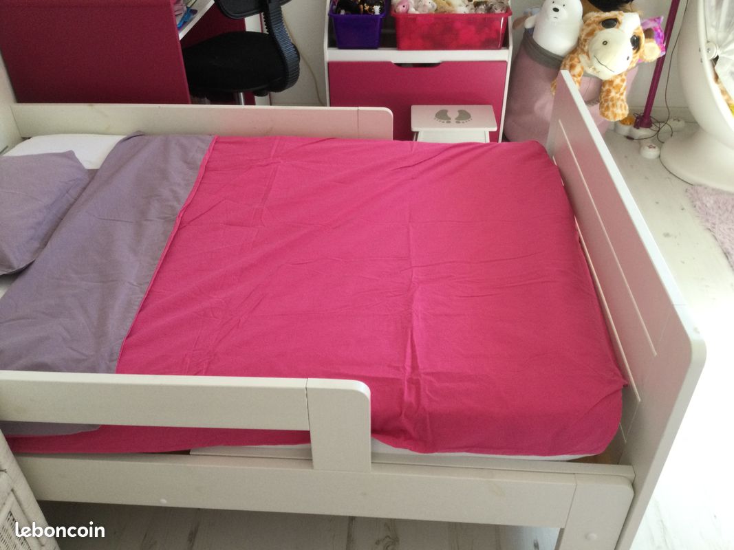 Housse de couette, oreiller, alèse pour lit évolutif (image 2)