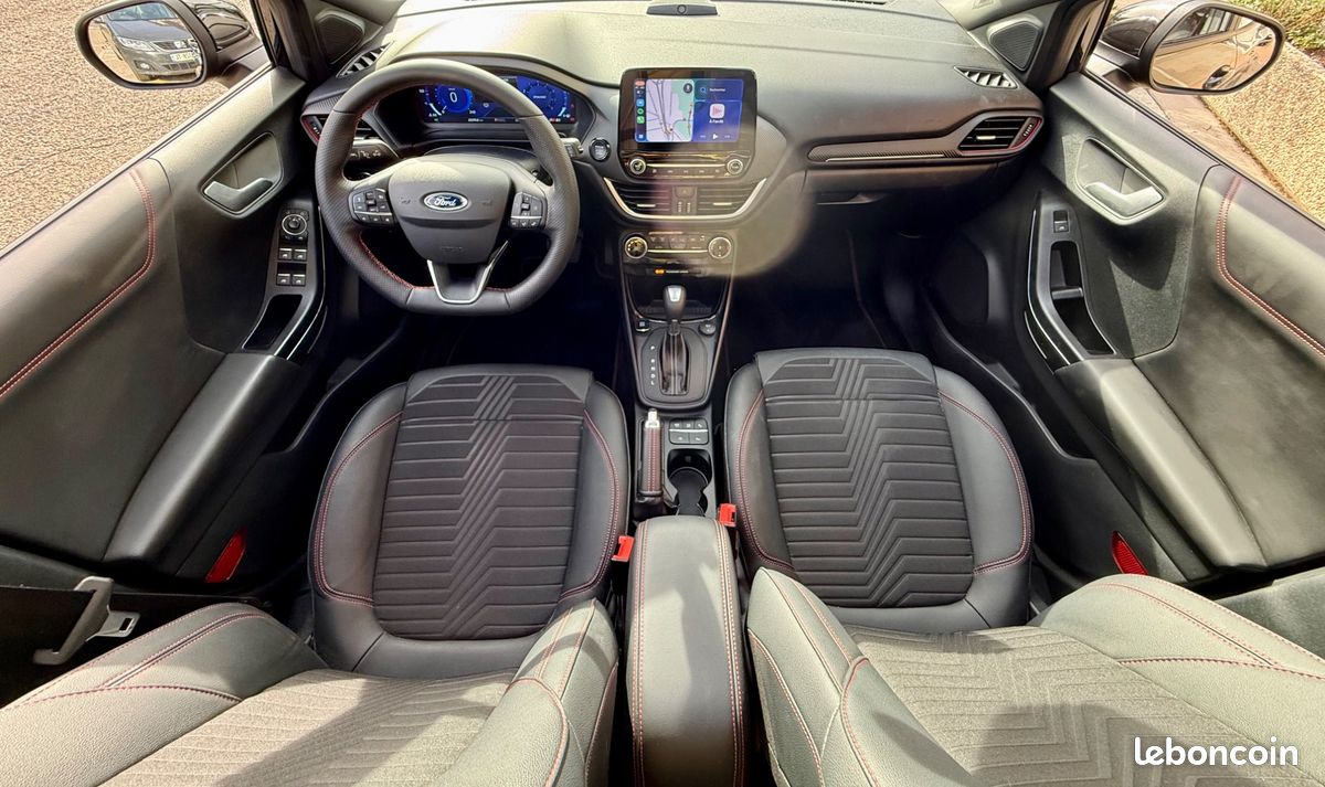 Ford puma 1.0 ecoboost 125 hybrid mhev st-line x dct bva- toit ouvrant- car play- garantie (image 3)