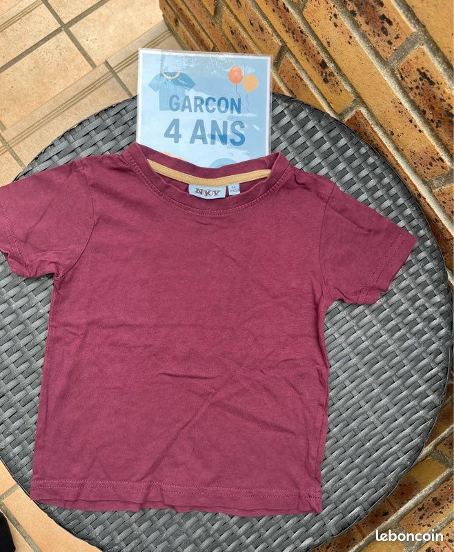 T-shirt à Manches Longues NKY Taille 8 Ans - Occasion Très Bon État - Blanc - Pour Fille