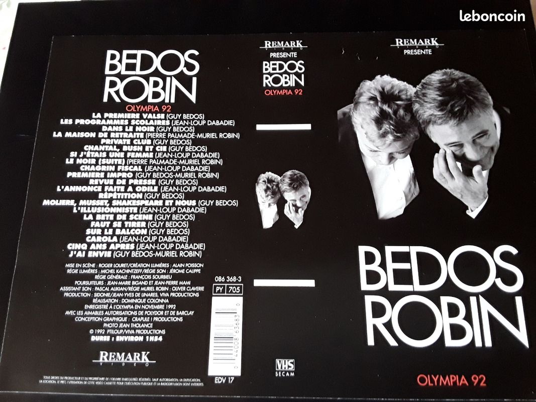 Spectacle Guy BEDOS - Muriel ROBIN (image 1)